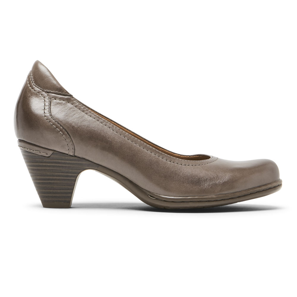 Rockport Womens Cobb Hill Adaline - Heels Grey - MOJ375862